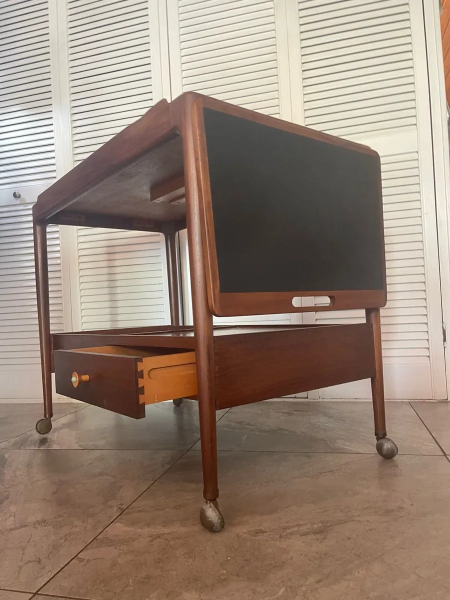 Mid century G Plan Danish drinks cart - Image 1