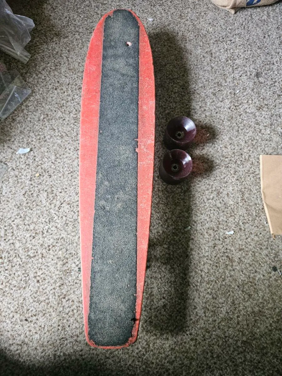 Vintage 1980's Skateboard - Image 1