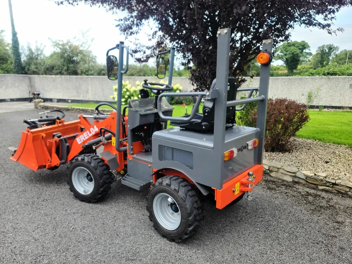 Electric Loader, Skid Steer, Everun, Fork lift. - Image 3