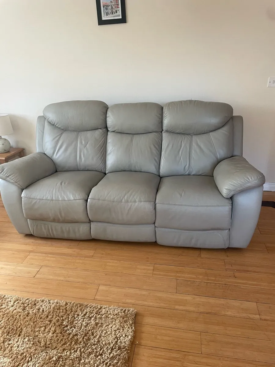 Leather sofa - Image 1