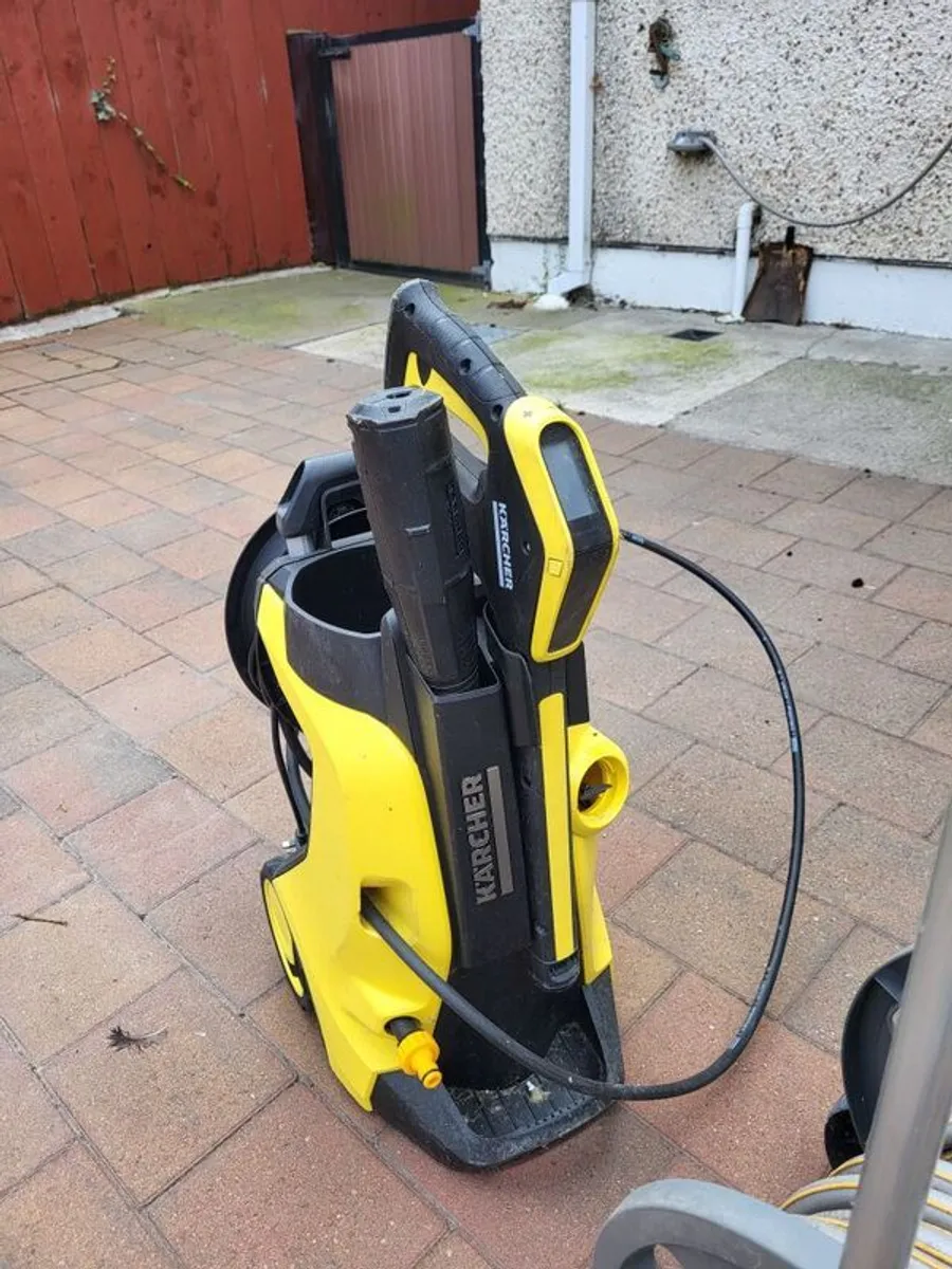Karcher Power Washer and Hose Reel - Image 2