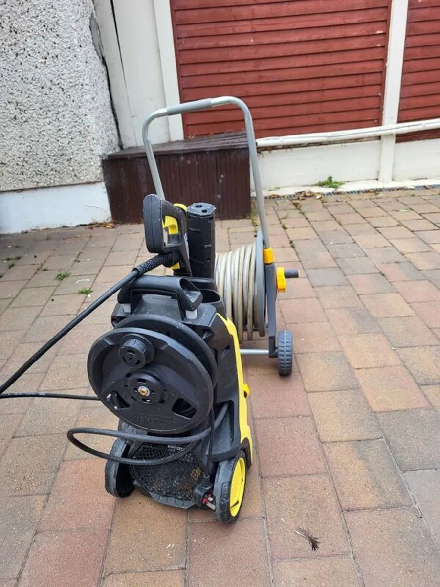 Karcher Power Washer and Hose Reel - Image 4