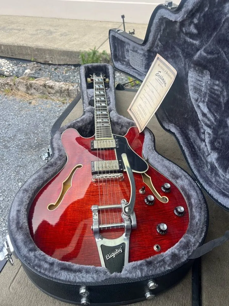 Eastman T486B with OX4 SH Pickups - Image 4