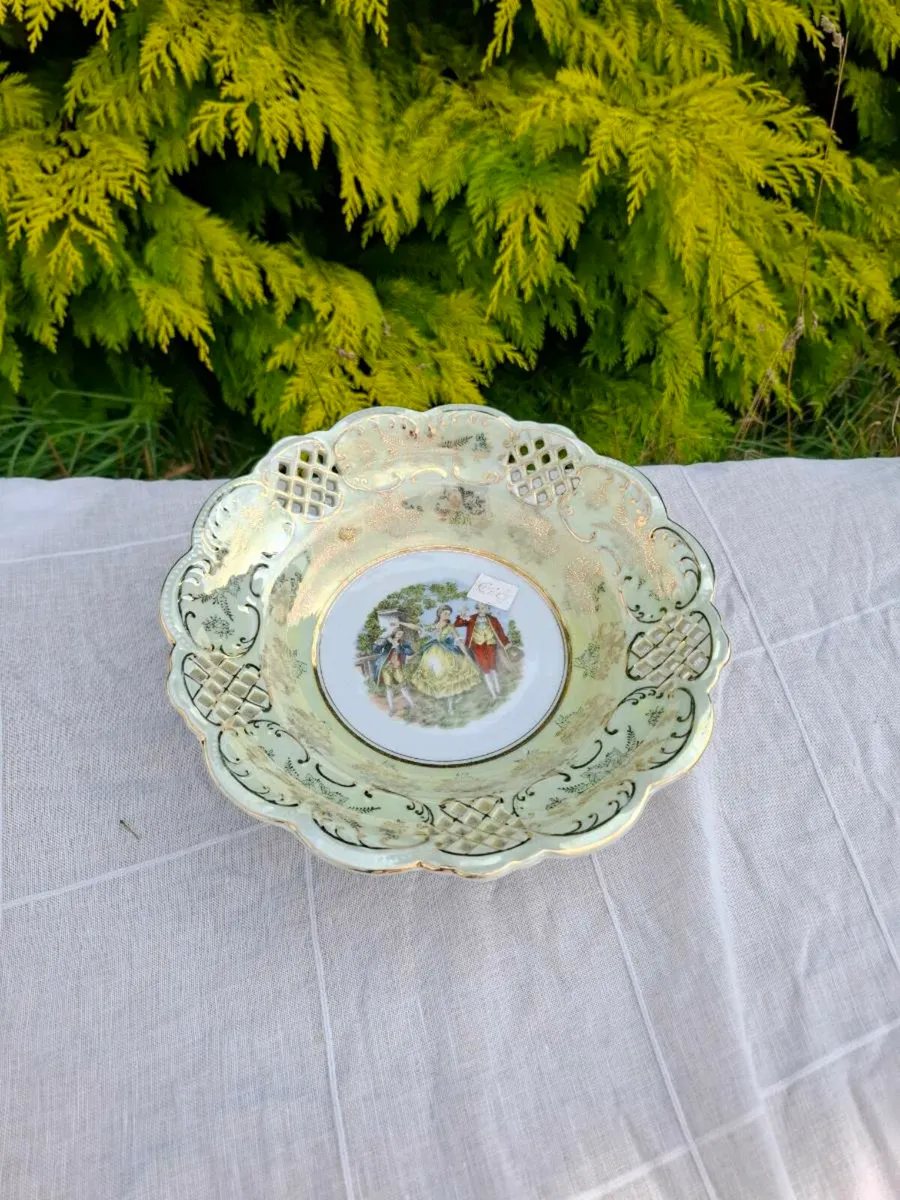Stunning yellow china food bowl postage possible - Image 2