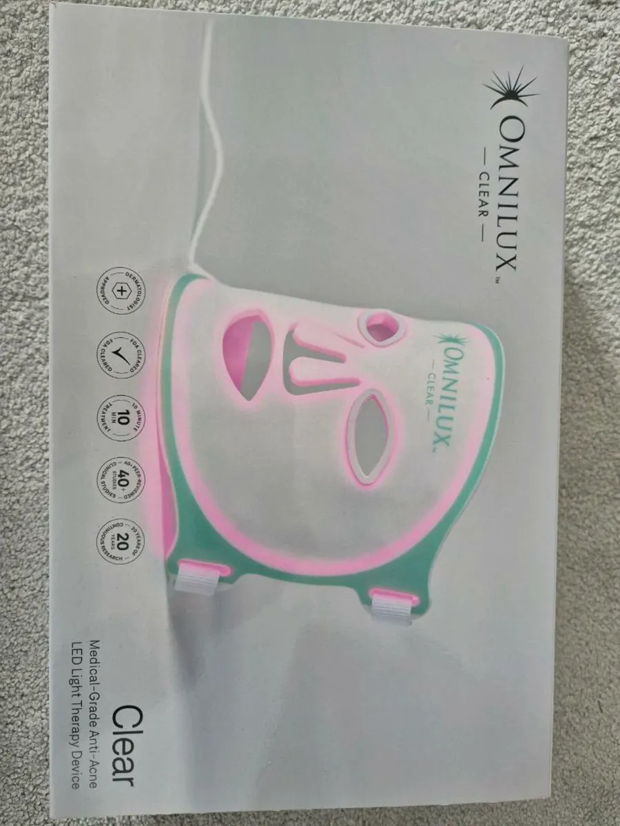 Omnilux CLEAR Face Mask - Image 1
