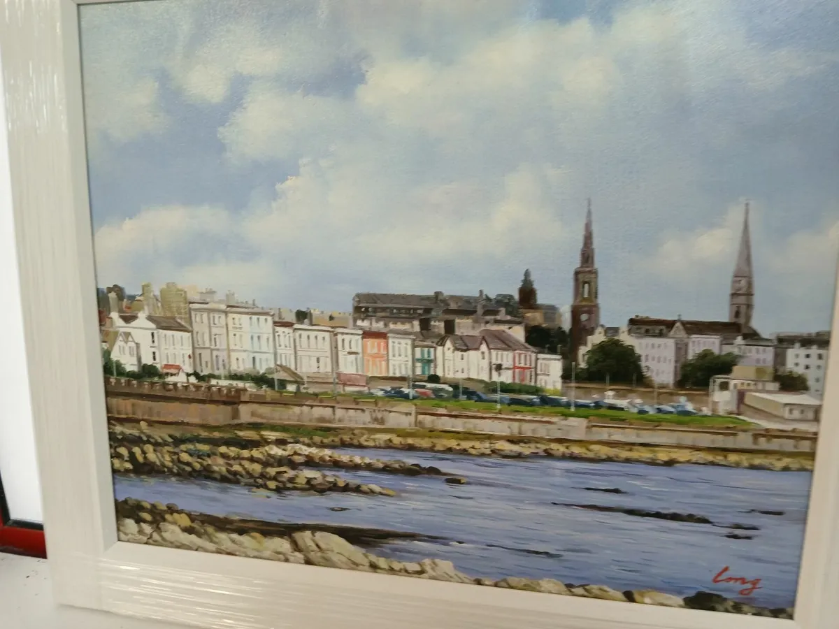 Original oil painting 🖼  dun laoghlire..delivered - Image 1