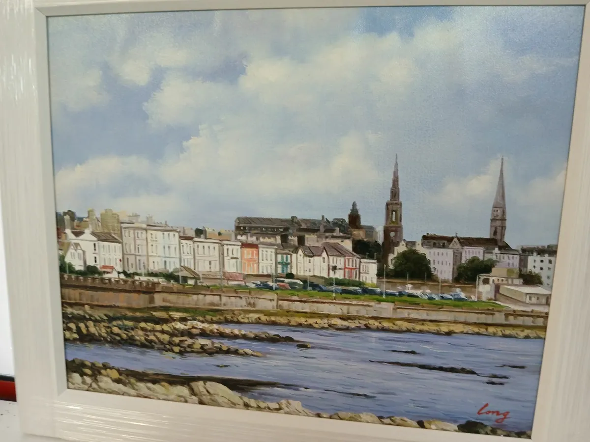 Original oil painting 🖼  dun laoghlire..delivered - Image 2