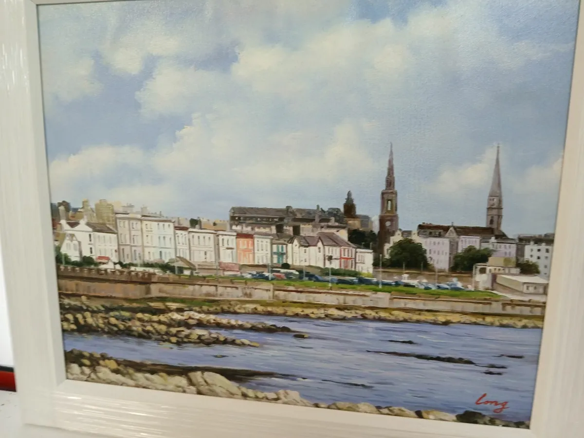 Original oil painting 🖼  dun laoghlire..delivered - Image 3