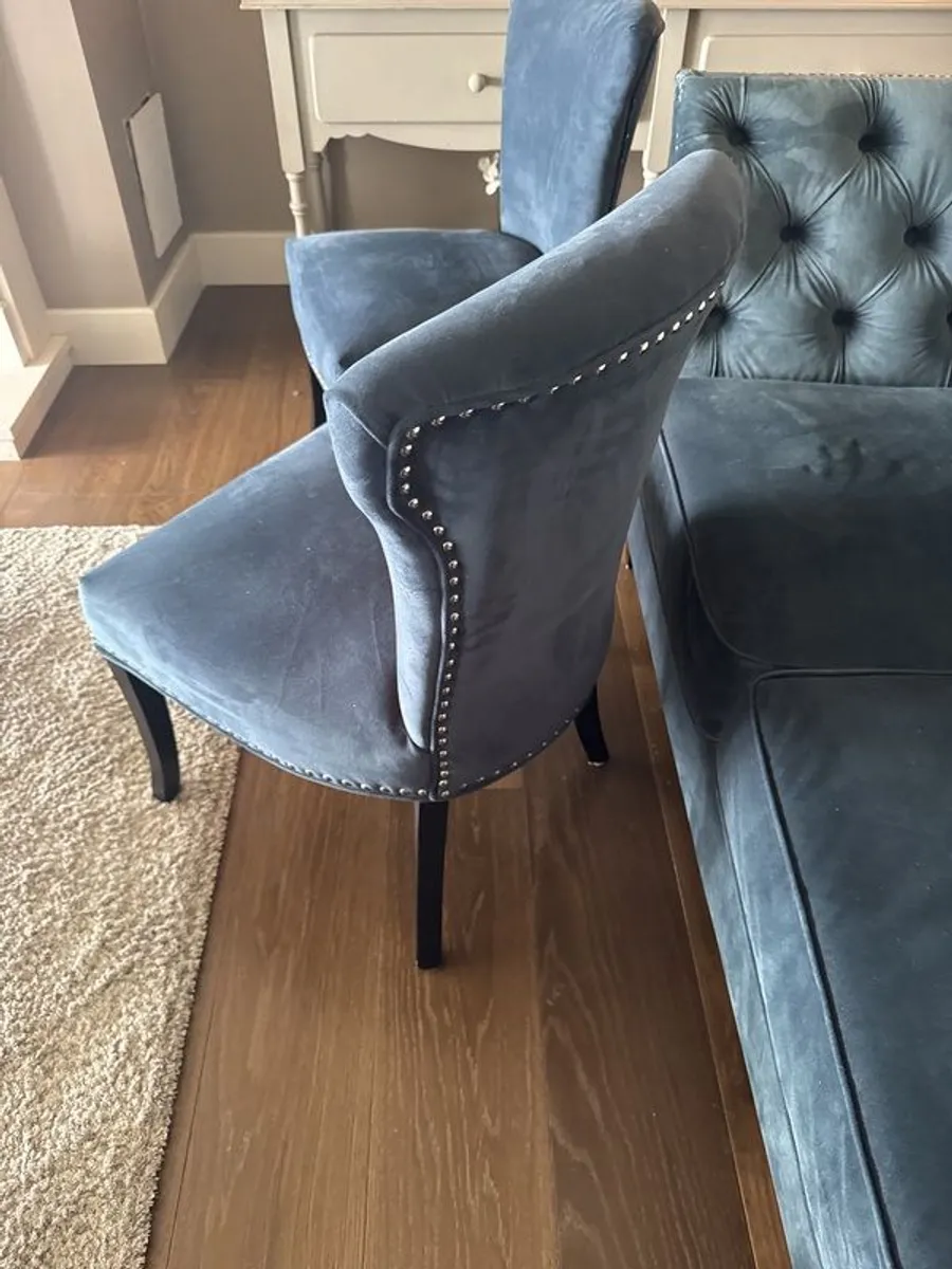 pair of dining chairs - Image 3