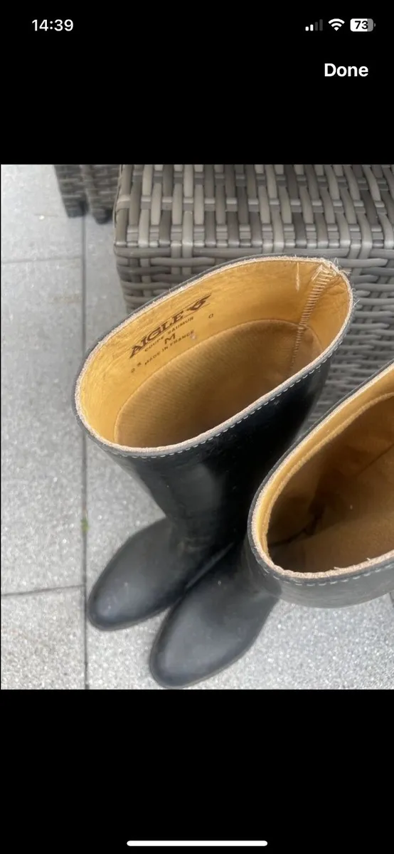 Horseriding Boots Size 6 - Image 1