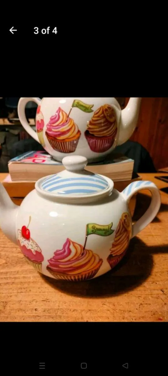 Ceramic cupcake " retro treats design" T. Pots
Onl - Image 3