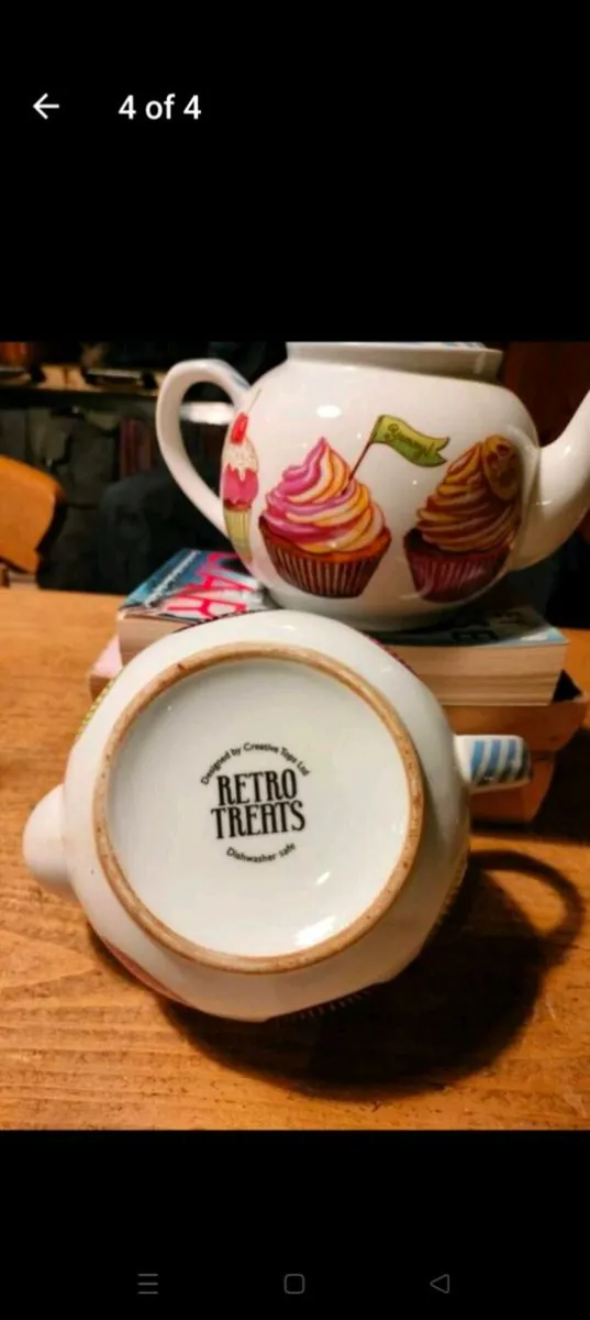 Ceramic cupcake " retro treats design" T. Pots
Onl - Image 4