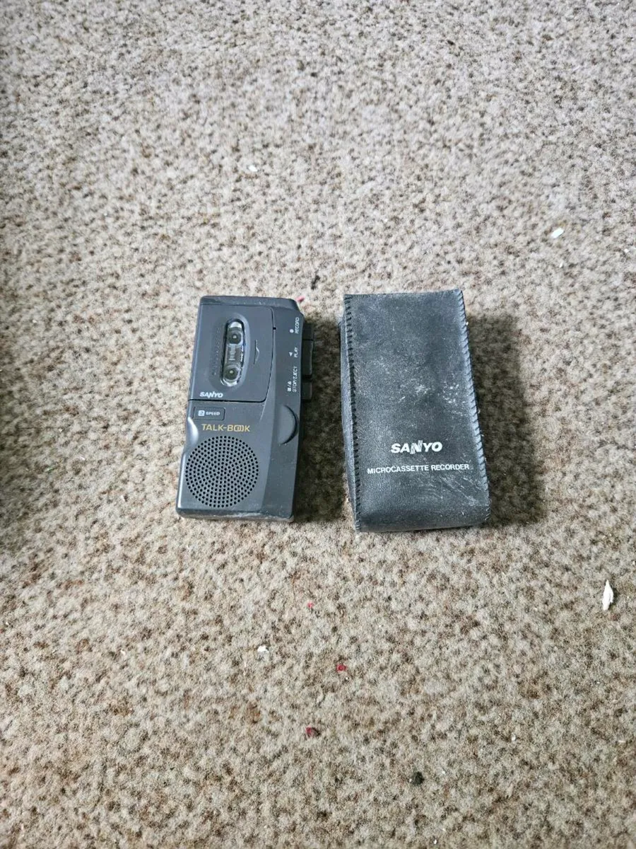 Vintage Sanyo Dictaphone - Image 1