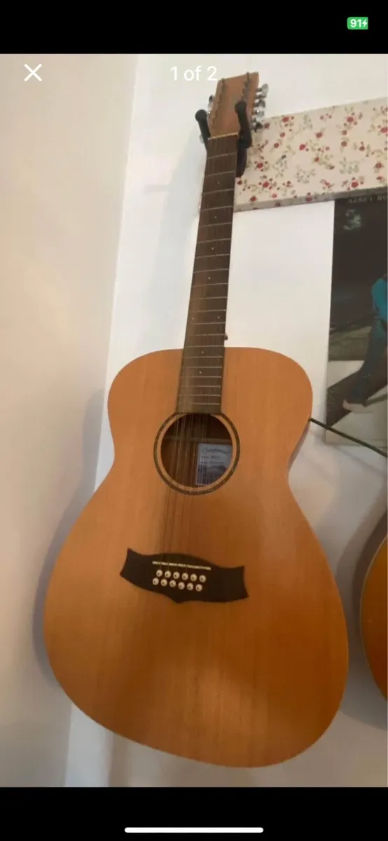 Tanglewood acoustic guitar - Image 4