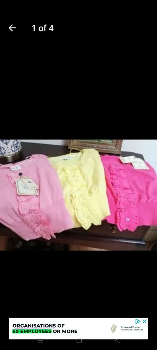 3 Girls diesel cardigans, New with tags - Image 1