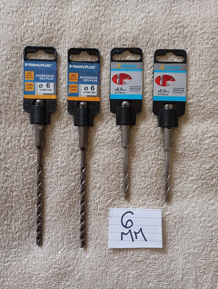 6mm SDS Masonry Bits