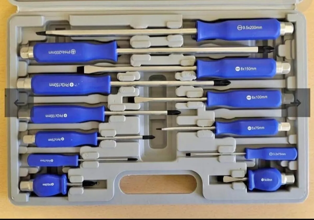 12PC SCREWDRIVER SET