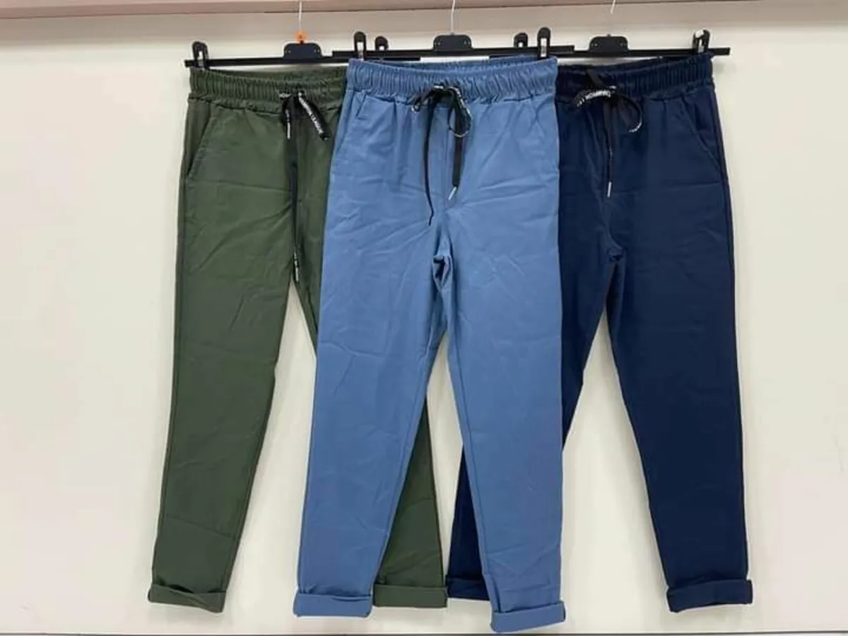 Ladies italian stretch trousers 10/16 - Image 2