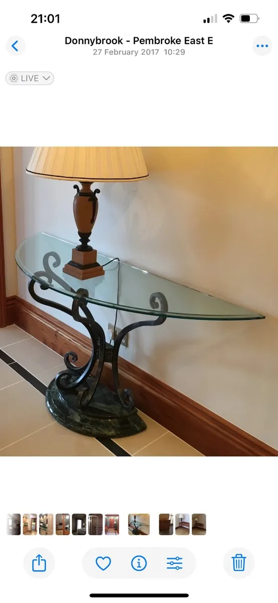 Hall table