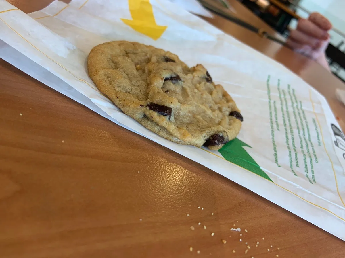 Subway choc chip cookie - Image 2