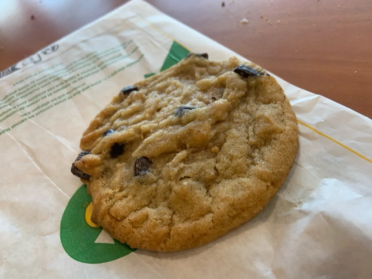 Subway choc chip cookie - Image 3