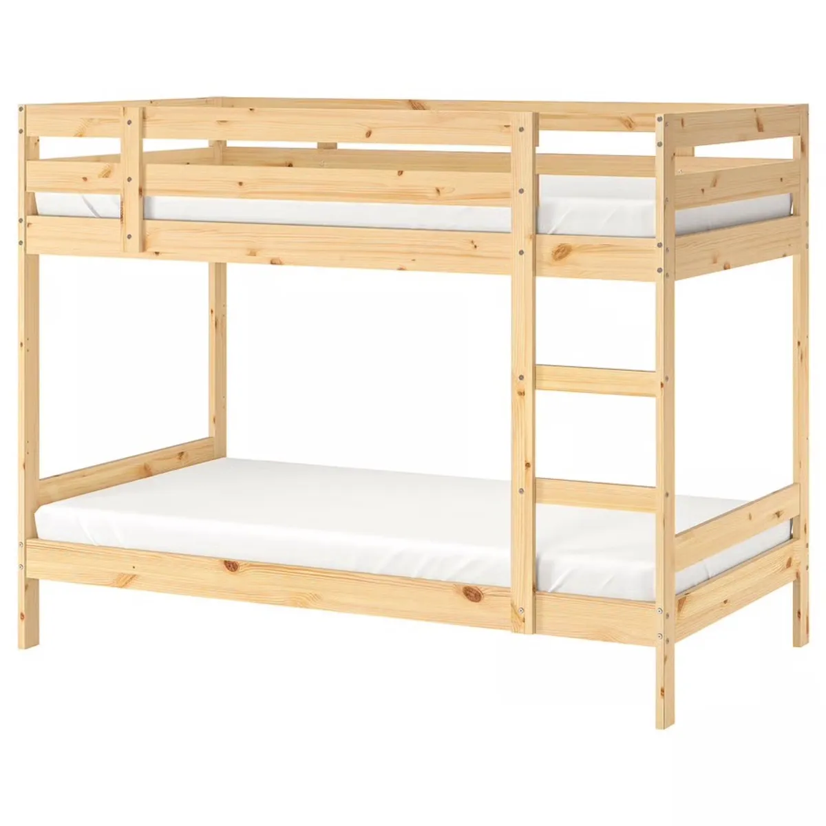 IKEA Bunk Bed (Mydal) with two foam mattresses