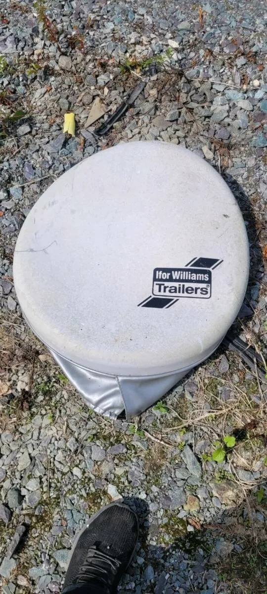 Ifor Williams spare wheel cover