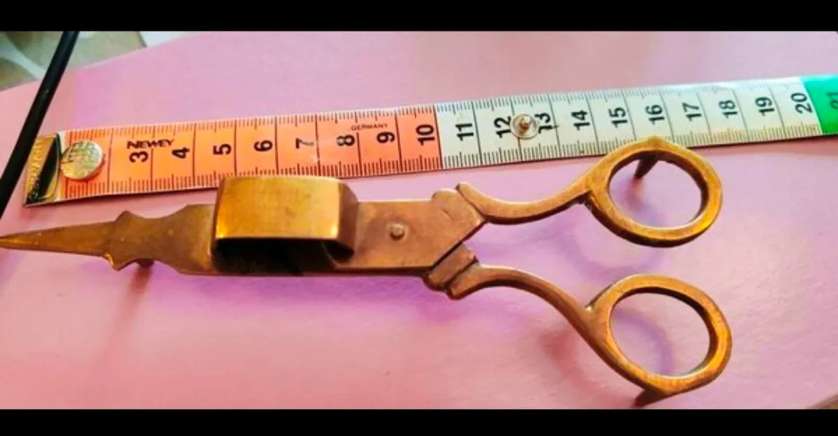 Vintage brass candle snuffer - Image 2