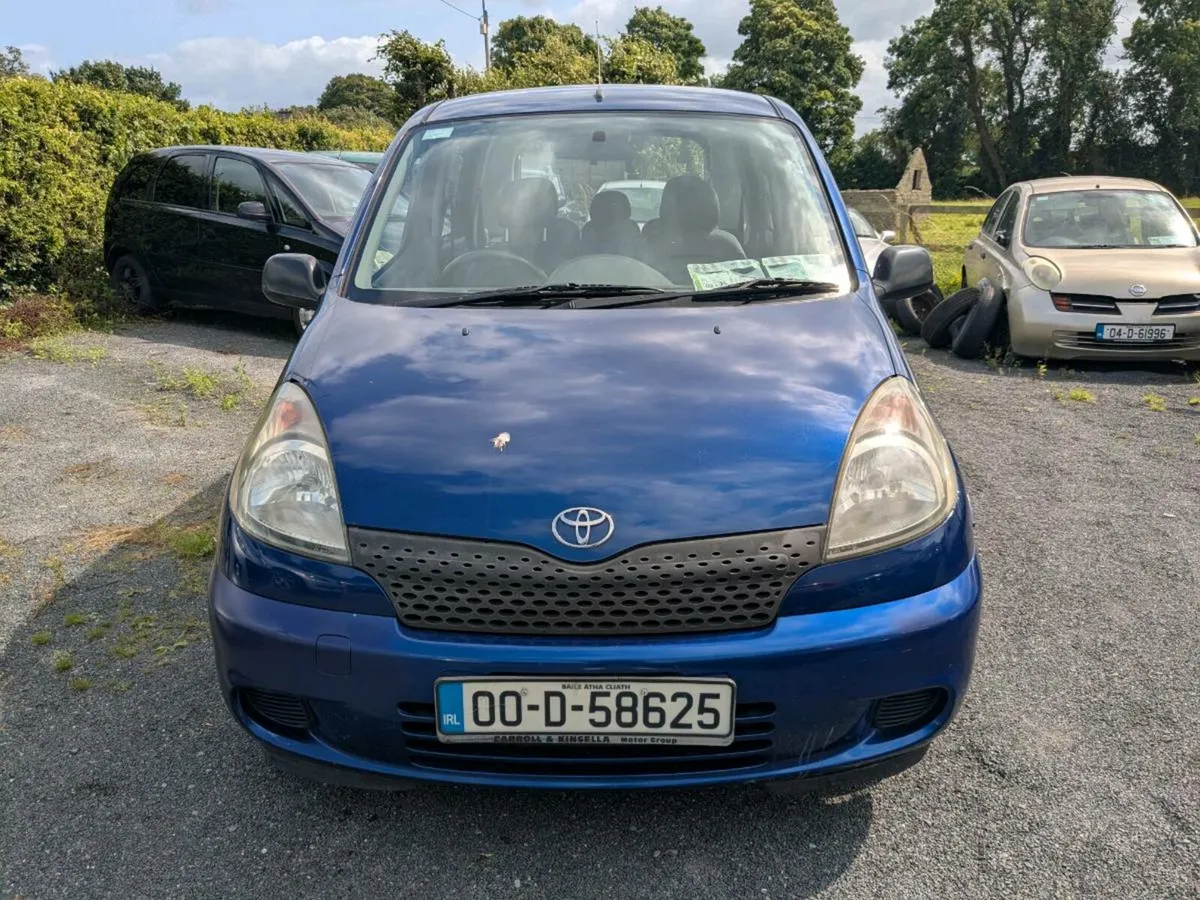 NCT 09/26 97k Miles Toyota Yaris Verso 1.3L - Image 4