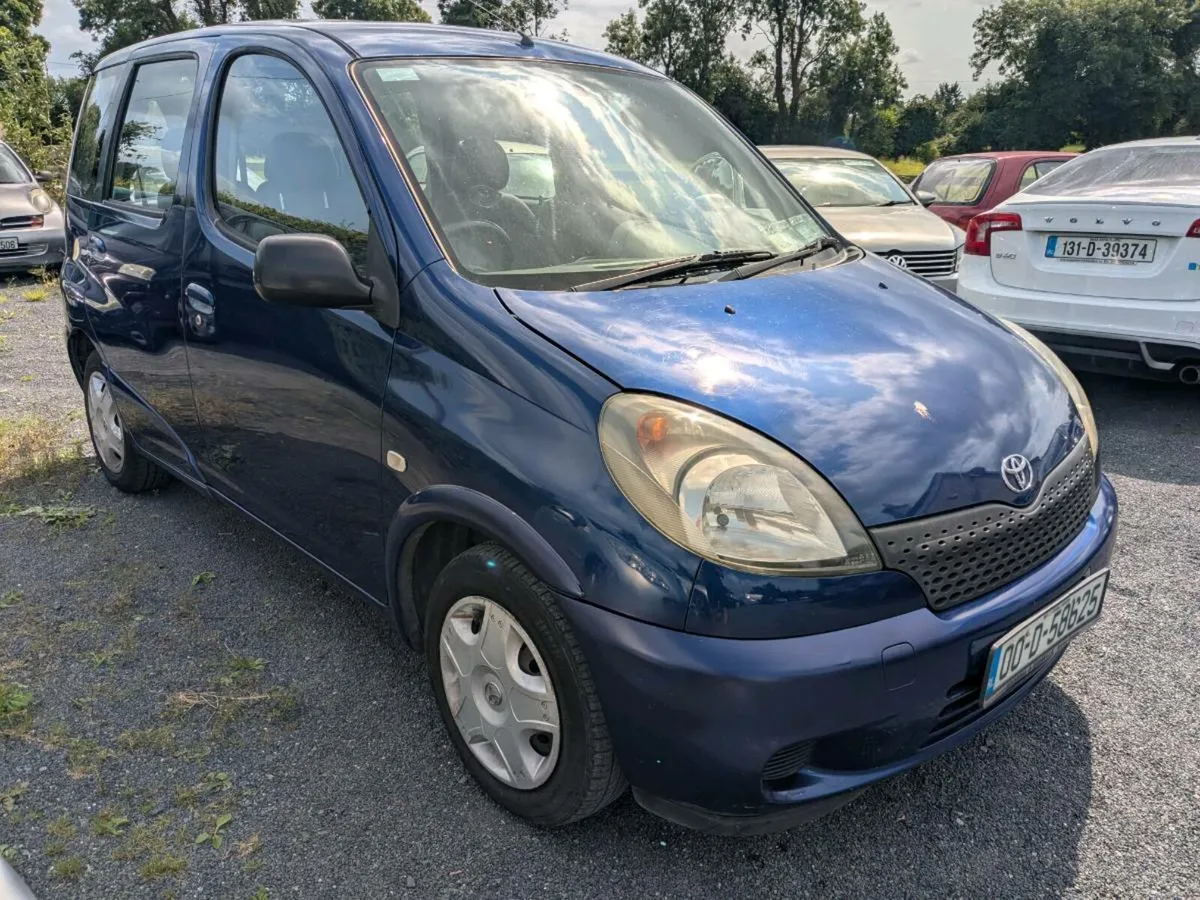 NCT 09/26 97k Miles Toyota Yaris Verso 1.3L - Image 2