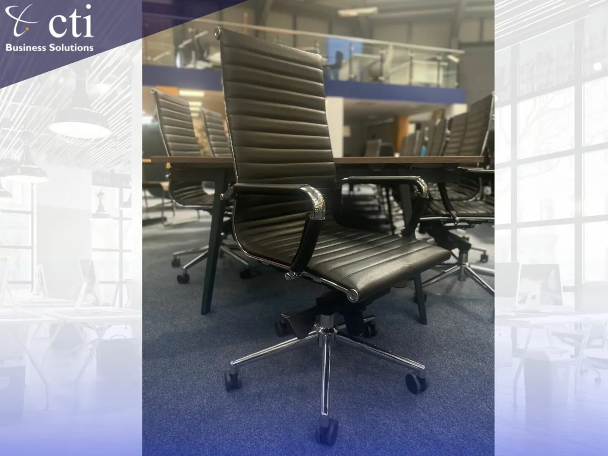 6.4M Boardroom Table and 20 Chairs - Grade A - Image 4