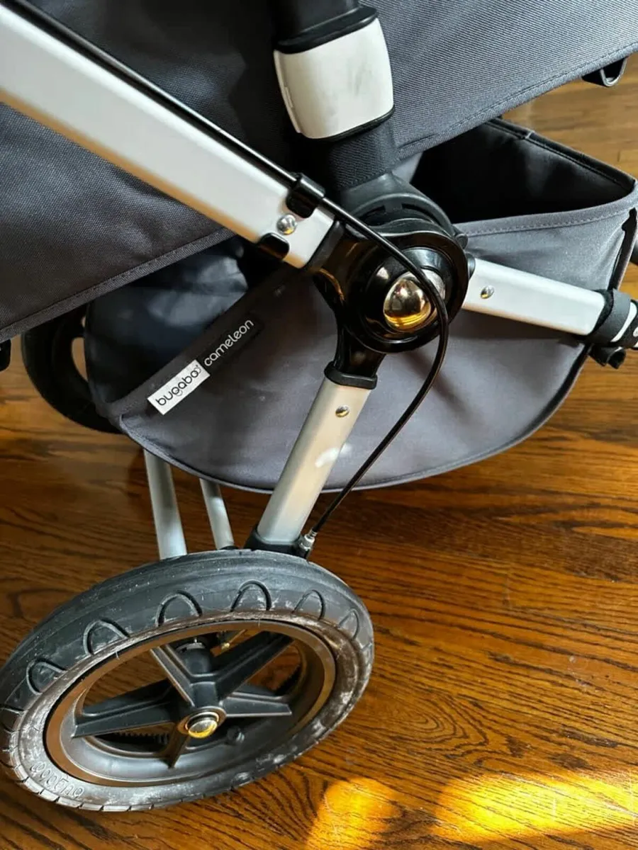 Bugaboo Cameleon Full Travel Set – Black/Tan - Image 2