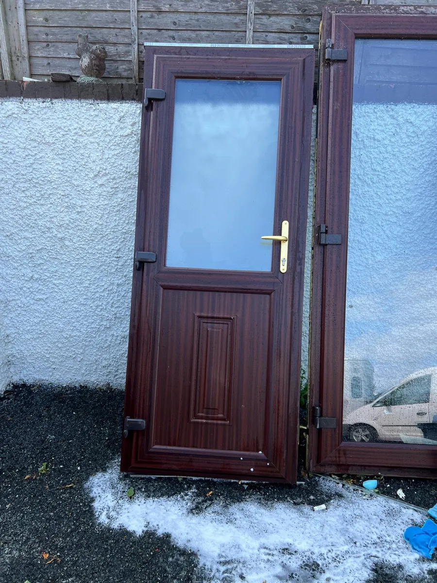 Pvc, Back door - Image 1