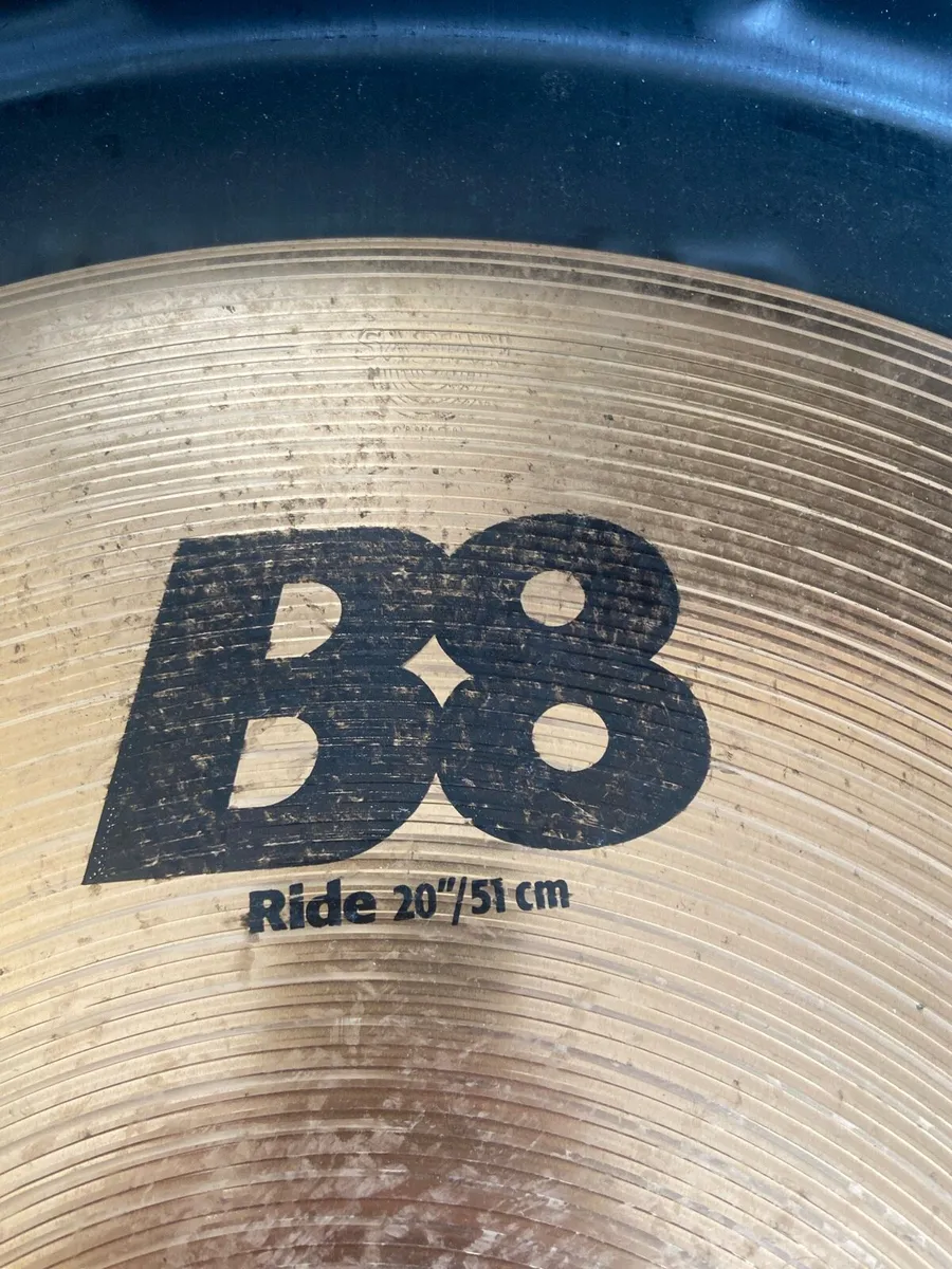 20” Sabian B8 ride cymbal - Image 2