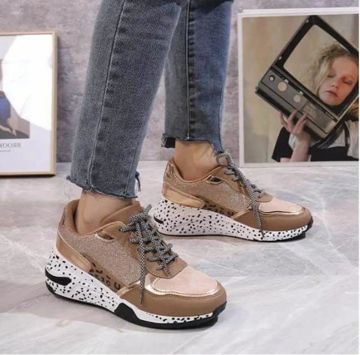 New Leopard Runners sizes 3-8 - Image 2