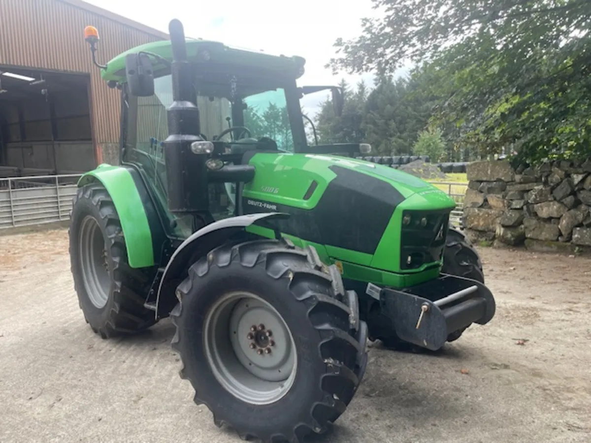 2017 Deutz 5110G Plus 4wd Tractor - Image 2