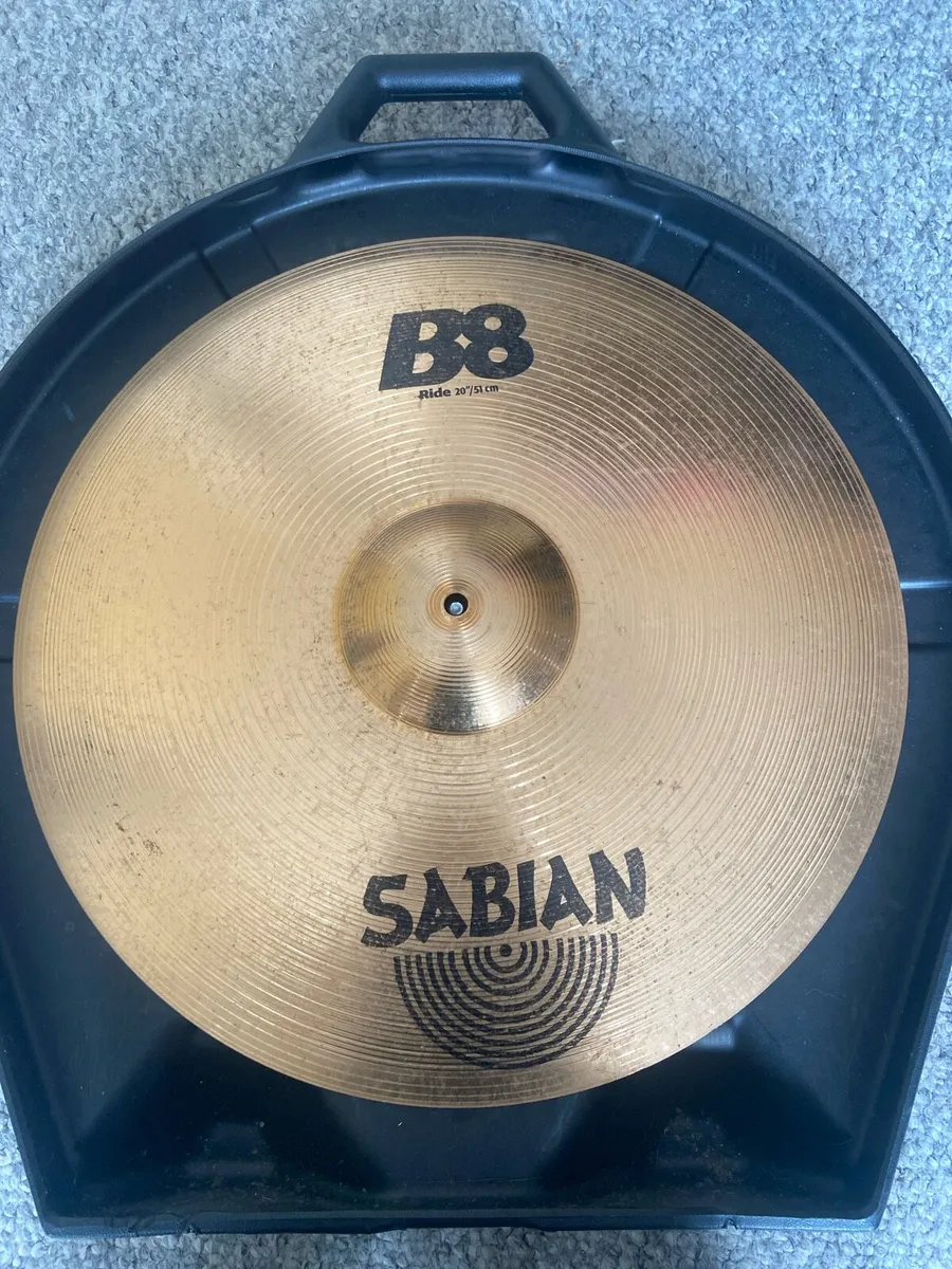 20” Sabian B8 ride cymbal - Image 1