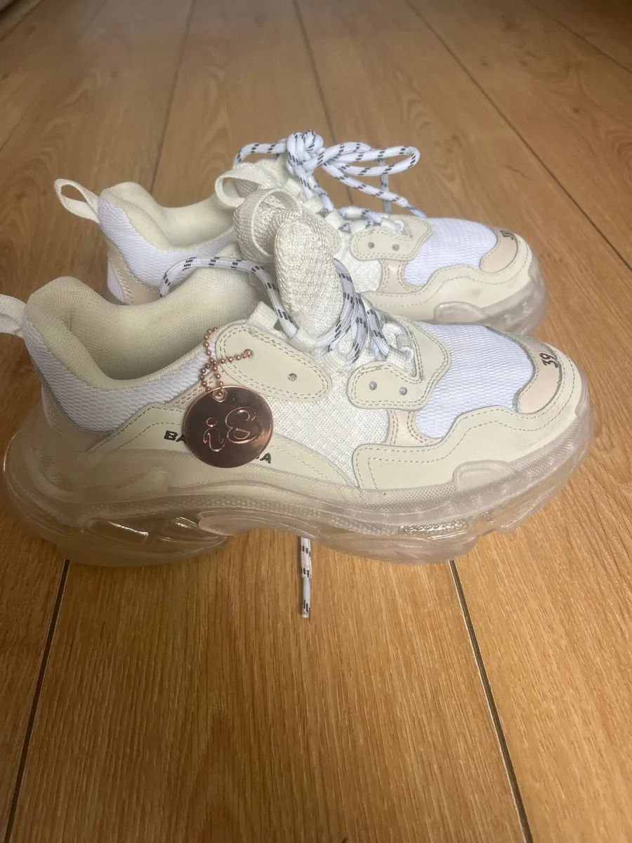 Balenciaga Triple S Clear Sole Trainers - Image 3
