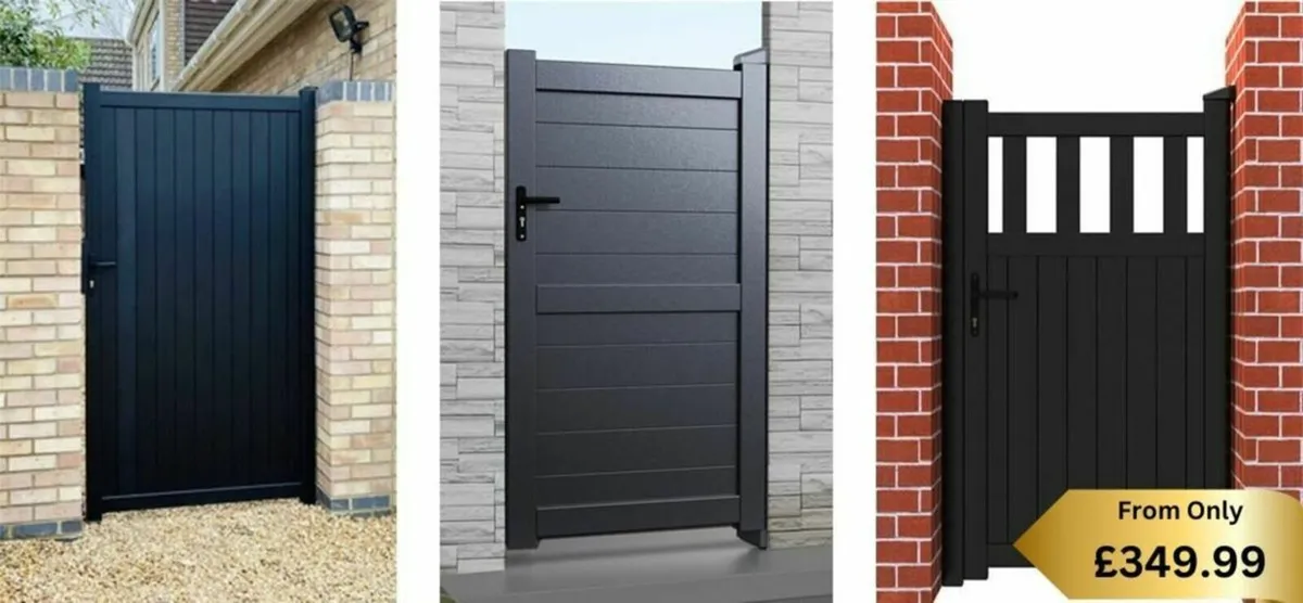 Aluminium Pedestrian / Garden Gates - Image 1
