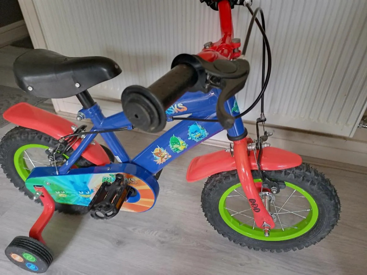 Kids pj mask bike size 12 inch wheels - Image 4