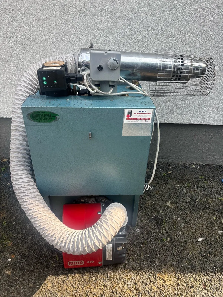 Grant 50:90 euroflame condensing oil boiler - Image 1