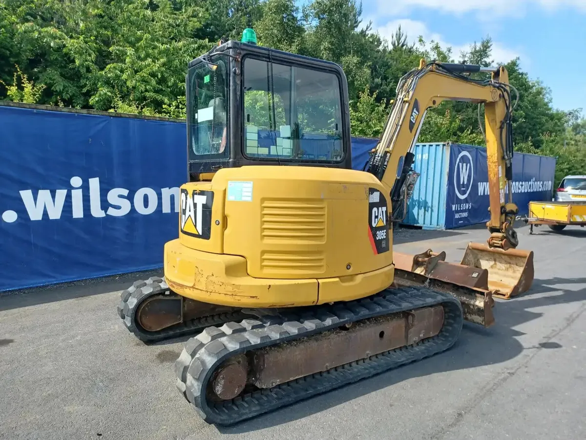 2016 CAT 305E Excavator For Auction - Image 3