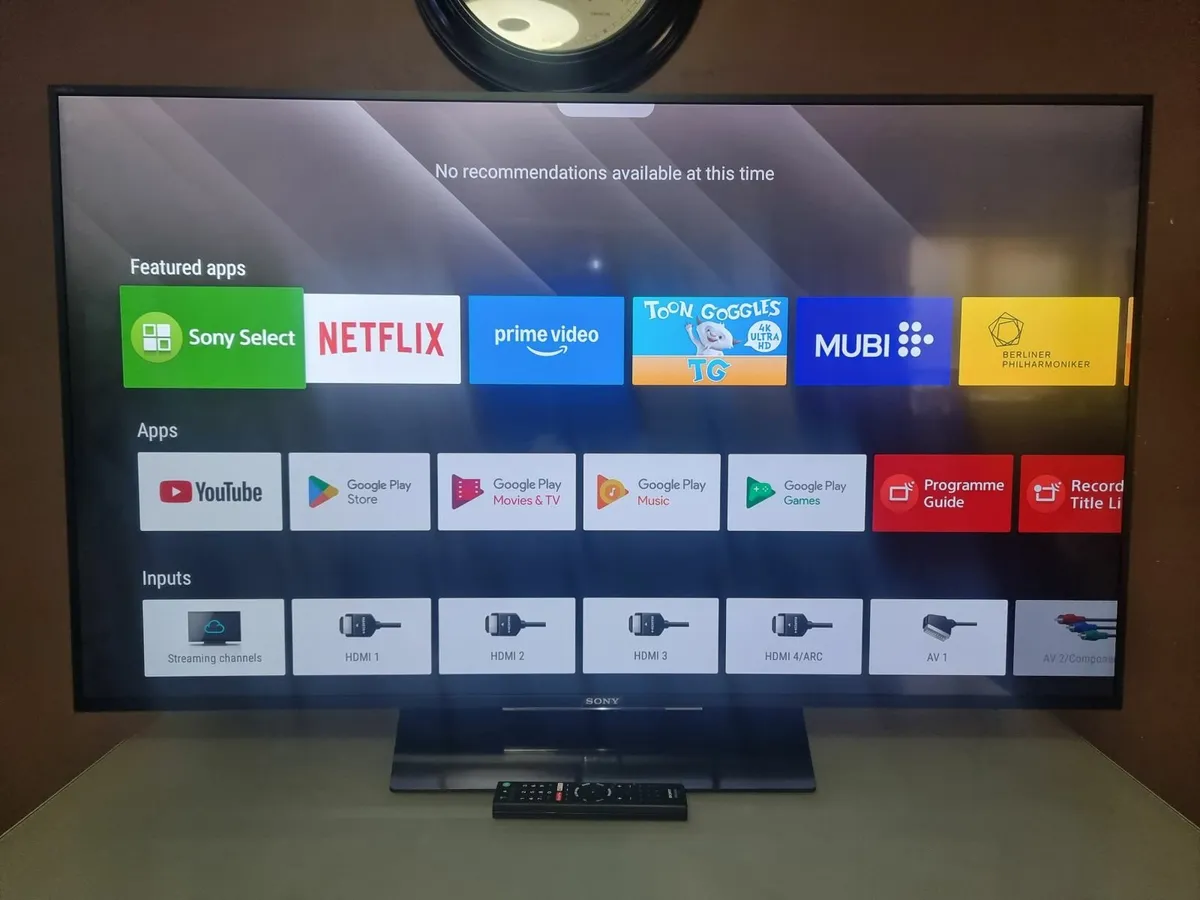 55" Sony 4K Ultra HD HDR Android Smart LED TV - Image 2