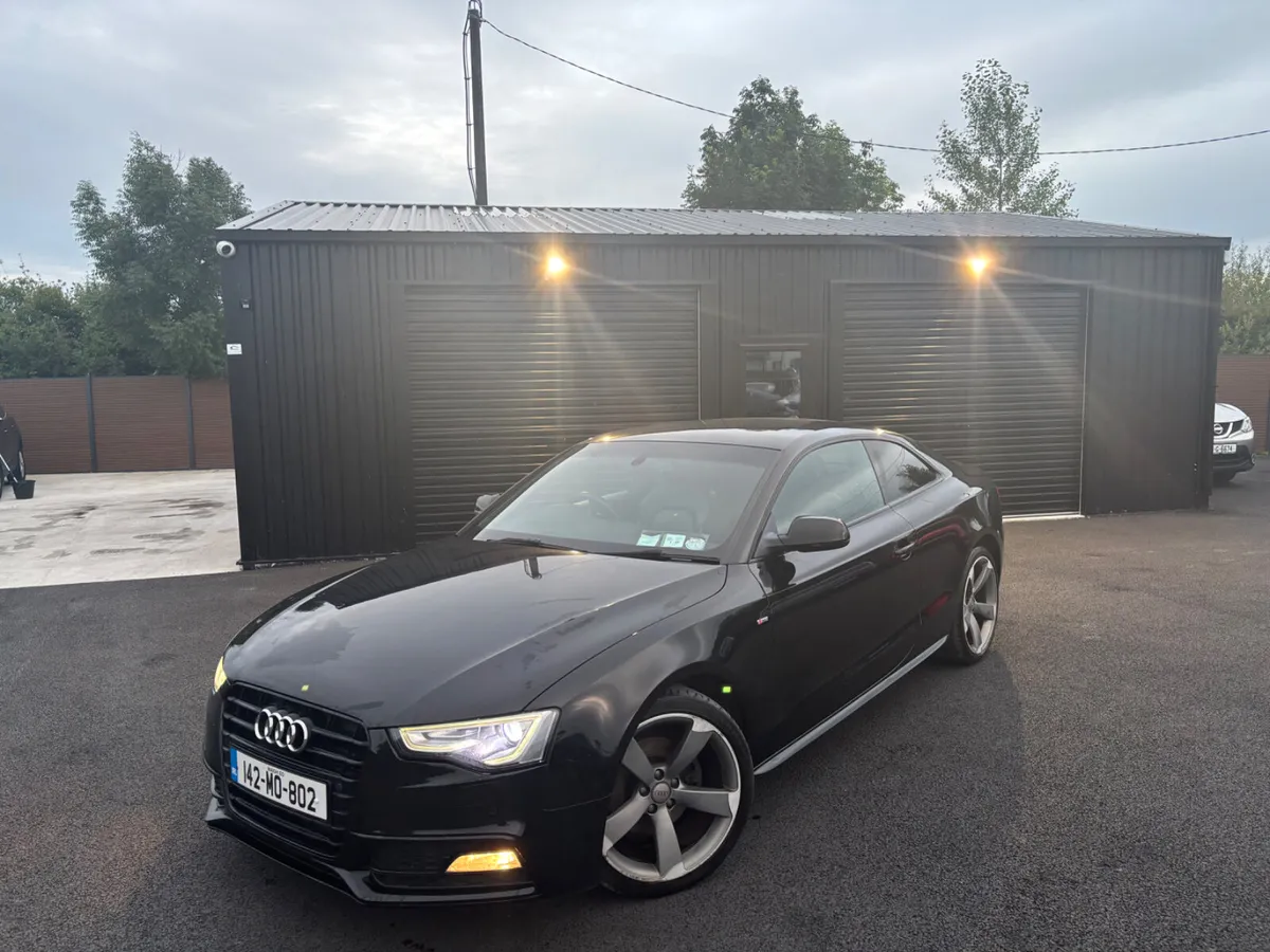 Audi A5 14 S-Line Black Edition Man Coupe Low Km! - Image 1