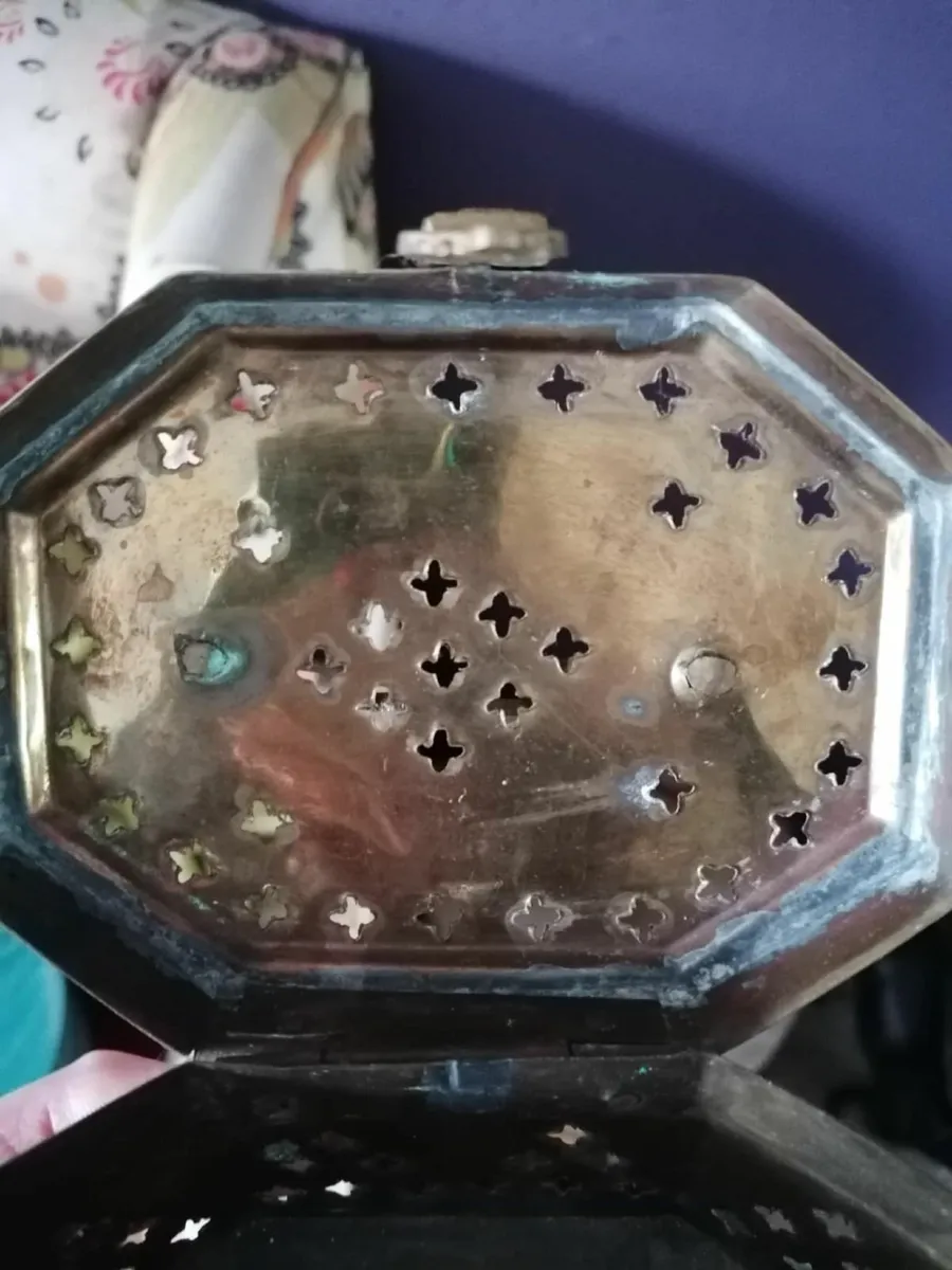 Antique Solid Brass Cricket Box - Image 3