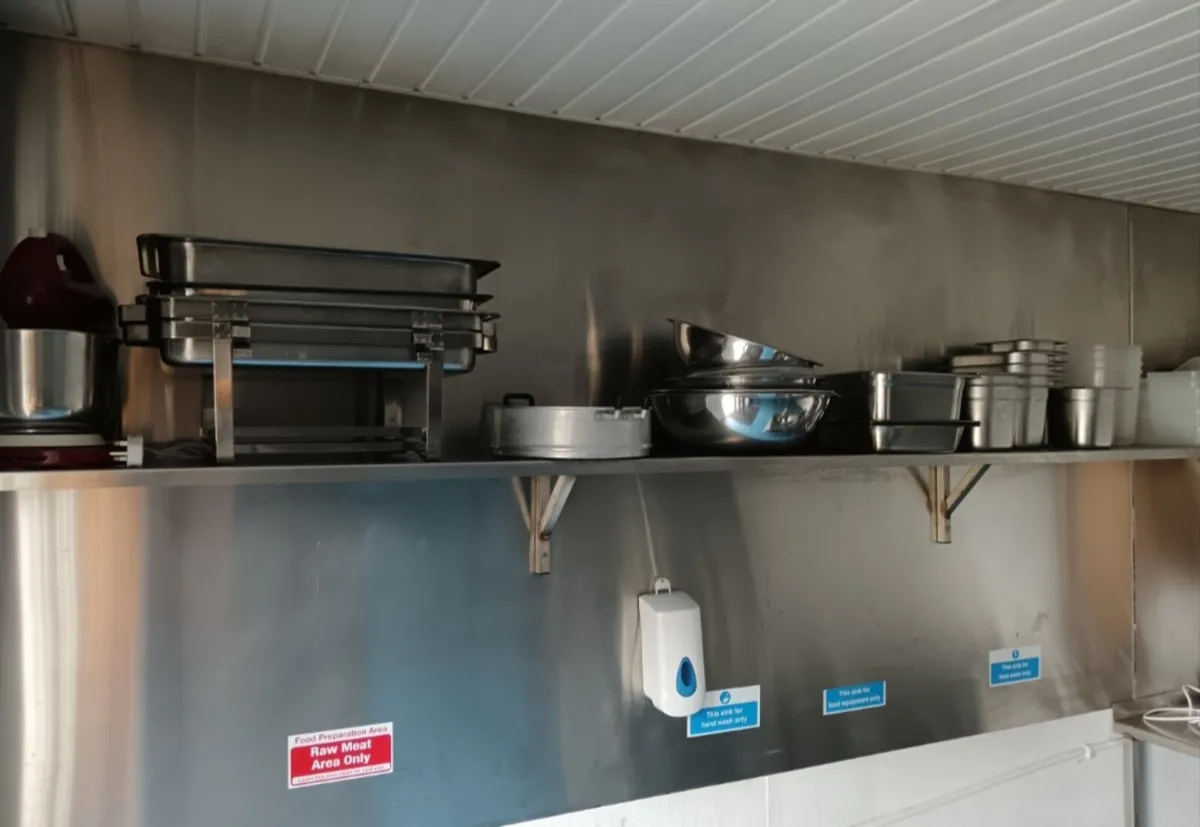 Stainless Steel Shelf 15ft Long - Image 2
