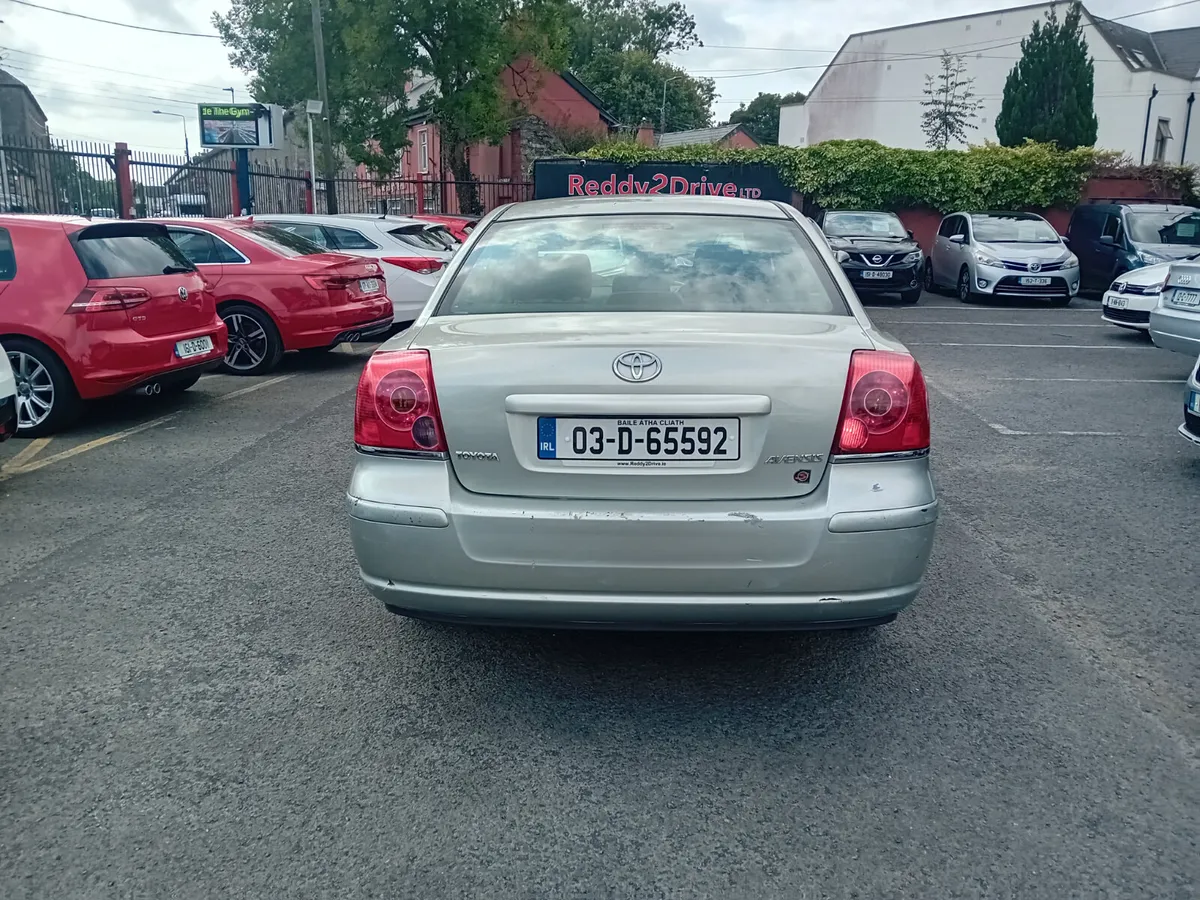 2003 TOYOTA AVENSIS 1.6 VVTI STRATA  156KLMS - Image 4