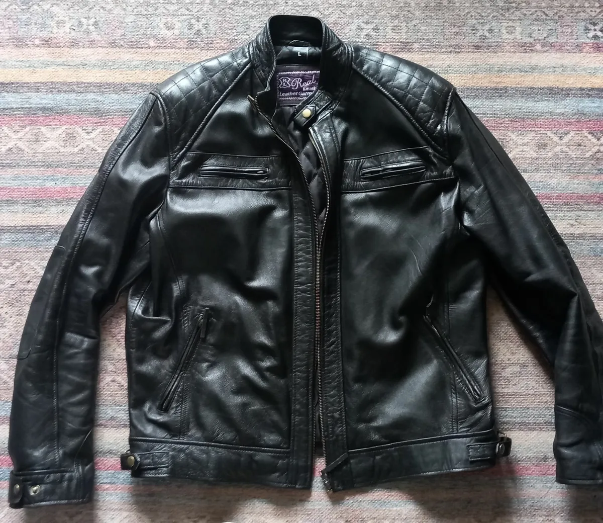 Mens Leather Jacket - Image 1
