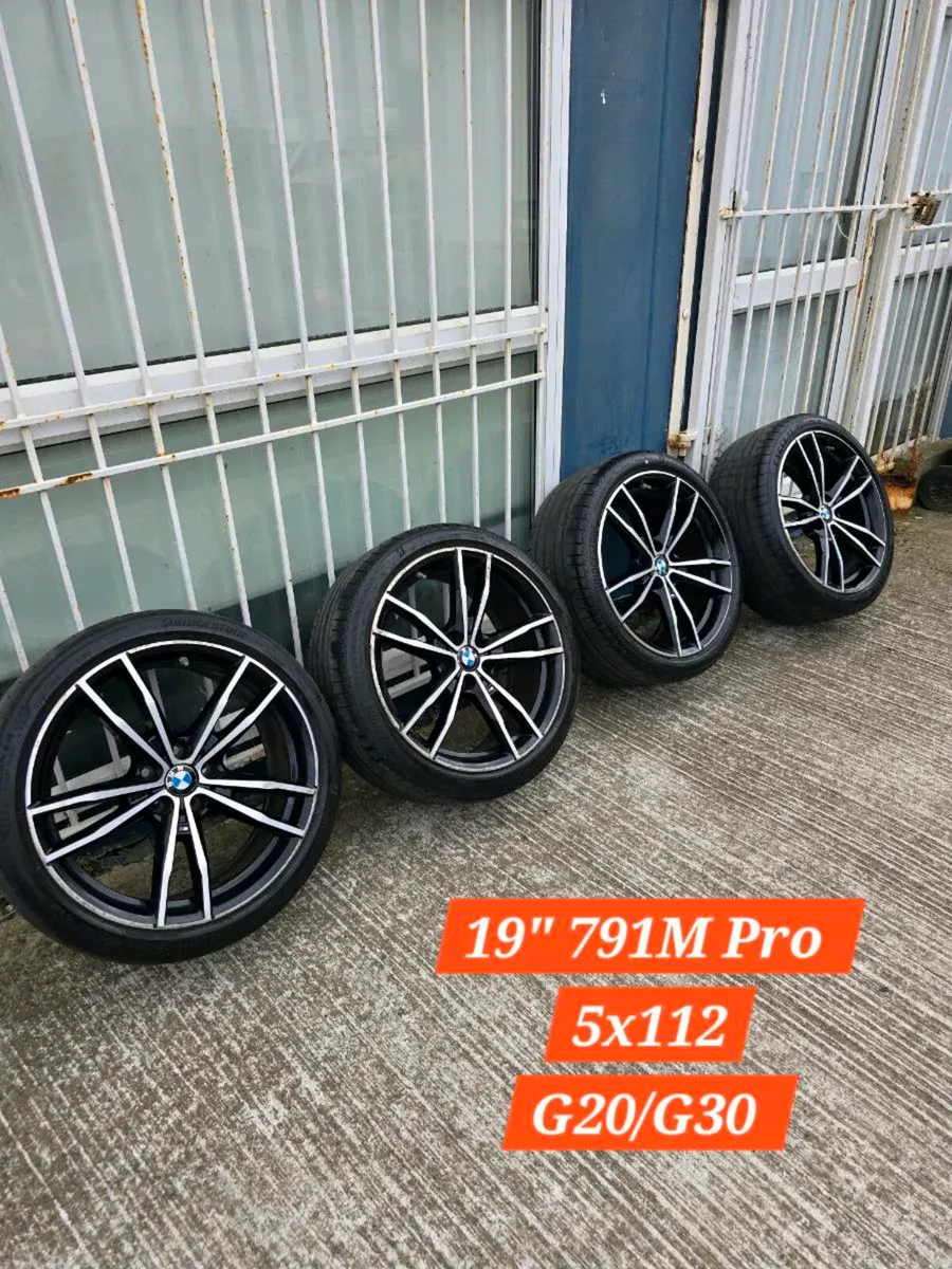 Sets of Alloys For Sale 5x112 16" 19" - Image 4