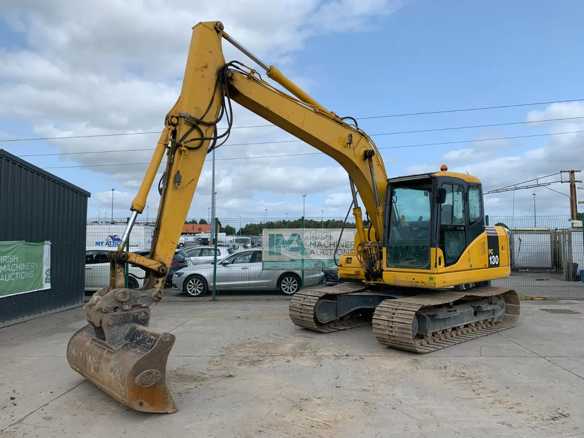 2006 KOMATSU PC130 EXCAVATOR FOR AUCTION - NAAS - Image 1